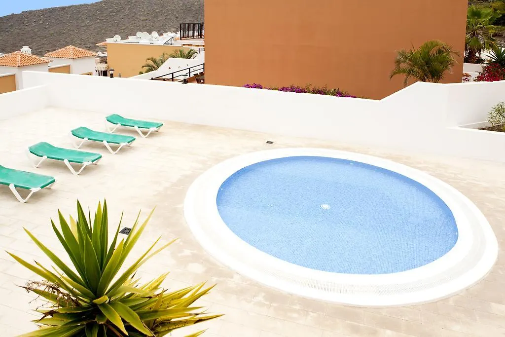 Sunset View And Pool In Paradise Costa Adeje  Spain